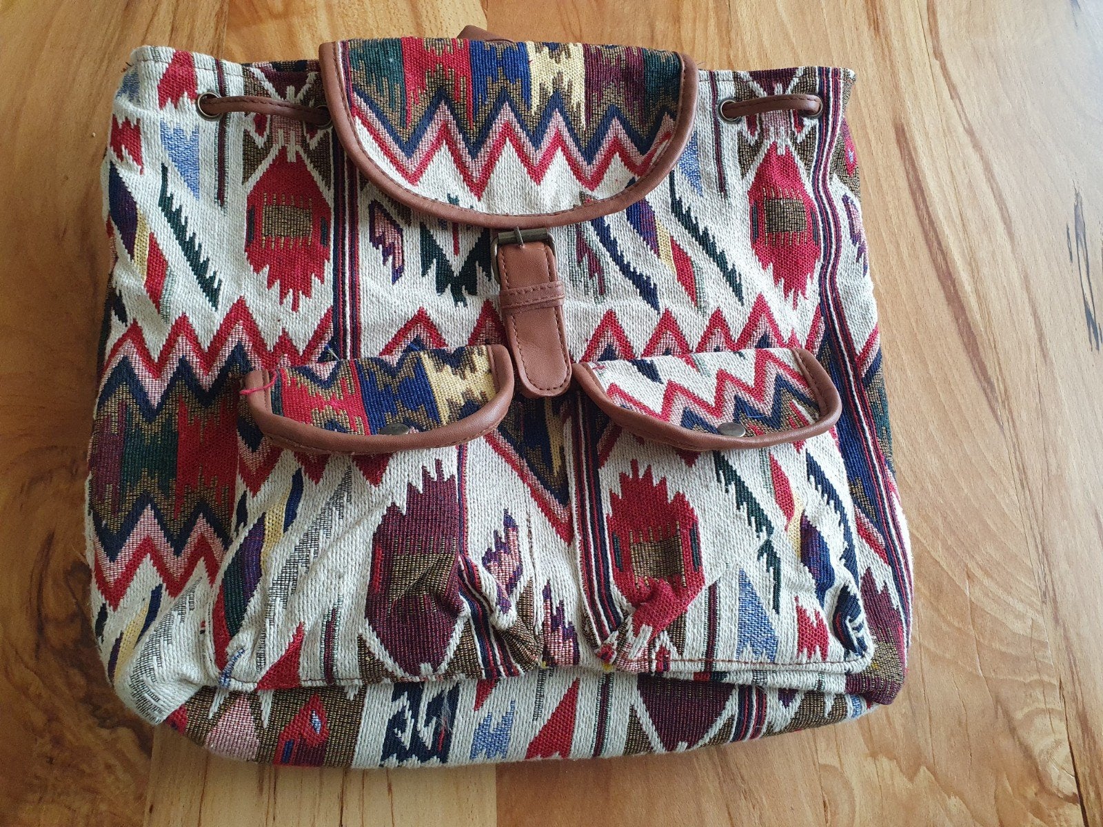 Stoffen rugtas, Ophalen of Verzenden, Overige merken, 30 tot 45 cm
