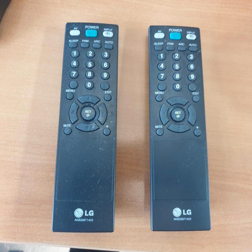 2 STUKS LG afstandbediening voor TV, Ophalen of Verzenden, Refurbished, Tv