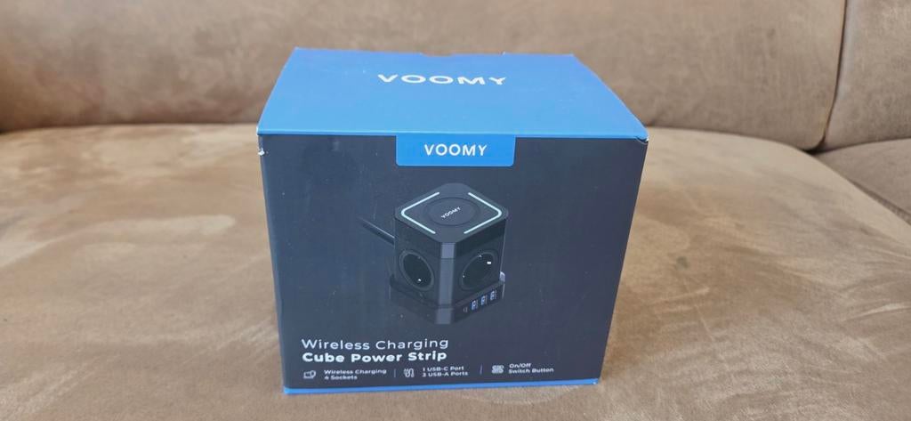 Voomy Cube (Nieuw) met wireless charger & USB, Ophalen of Verzenden, Nieuw, Overige merken