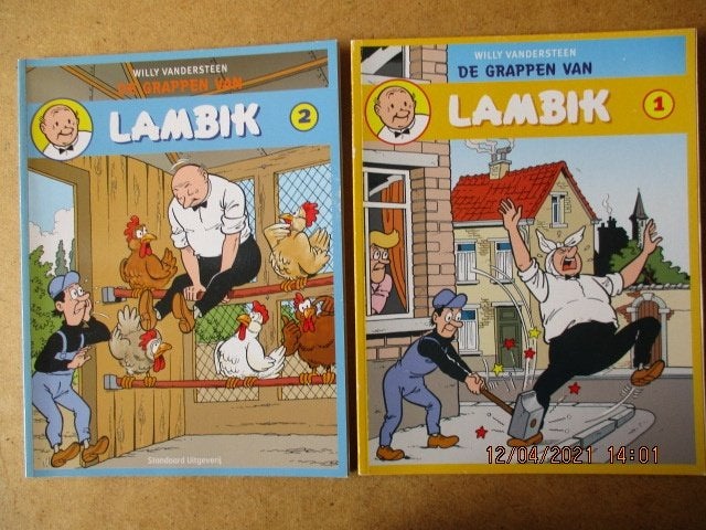 adv1020 grappen van lambik, Boeken, Stripboeken, Eén stripboek, Ophalen, Gelezen