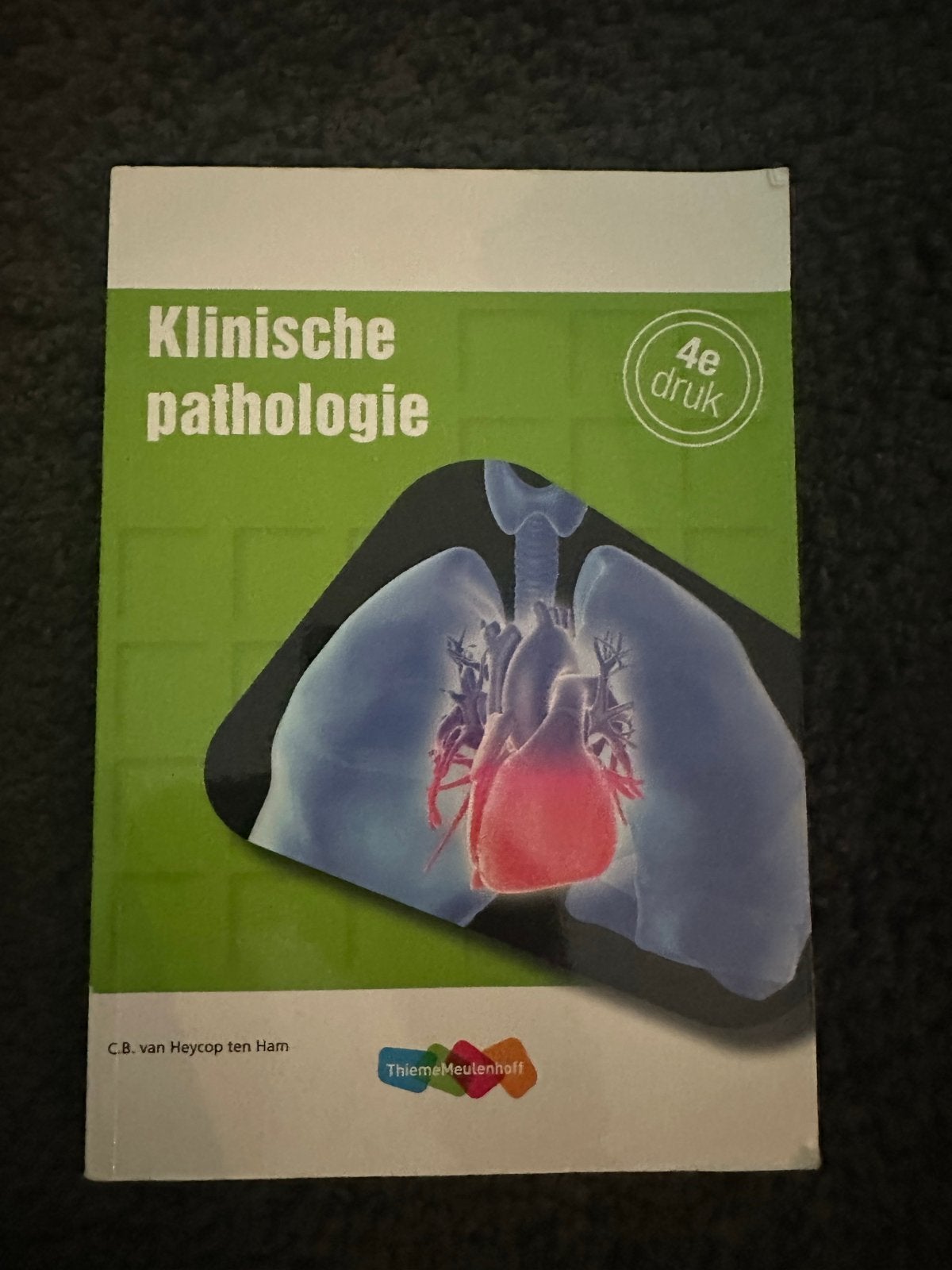 Klinische Pathologie 4e druk - C.B. van Heycop ten Ham, Boeken, Studieboeken en Cursussen, Gelezen, HBO, Beta, Ophalen of Verzenden