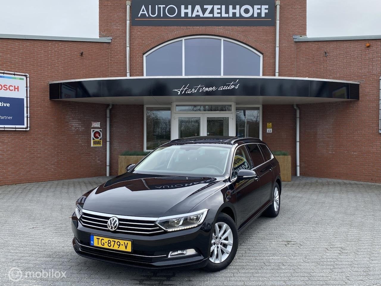 Volkswagen Passat Variant 1.4 TSI Comfortline Automaat en Sc, Stof, Gebruikt, 4 cilinders, Zwart