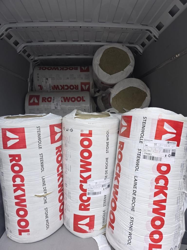 Rockwool steenwol isolatie 250m2, Ophalen, Dakisolatie, 12 cm of meer, Nieuw
