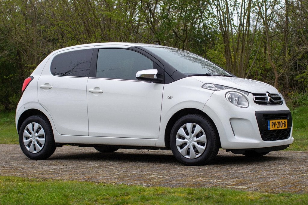 Citroen C1 1.0 e-VTi Feel 82.900 km +NAP NL-auto, Stof, Gebruikt, Euro 6, C1