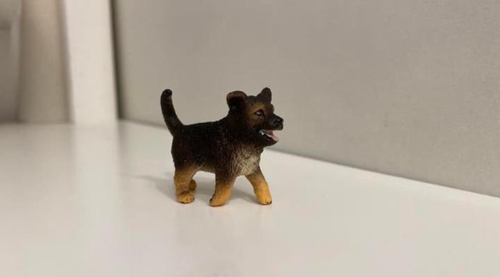 Schleich Duitse Herder Pup ~ 16832 10b, Ophalen of Verzenden, Zo goed als nieuw, Hond of Kat, Beeldje of Figuurtje