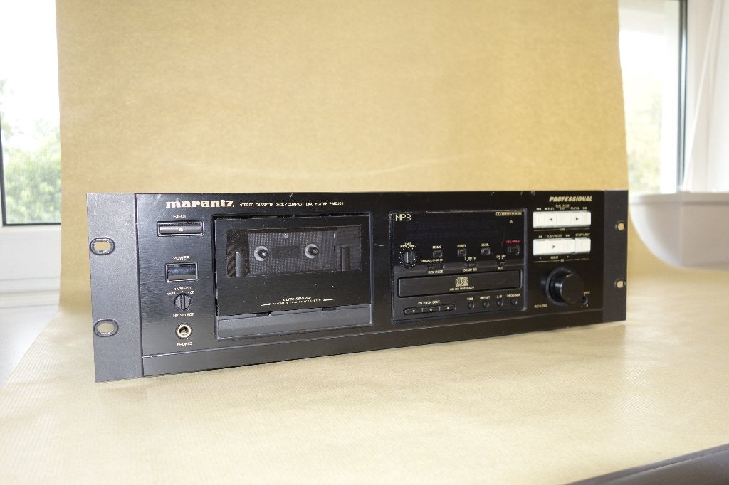 Marantz PMD 351 - cassettedeck met CD speler, Ophalen, Enkel, Marantz, Auto-reverse