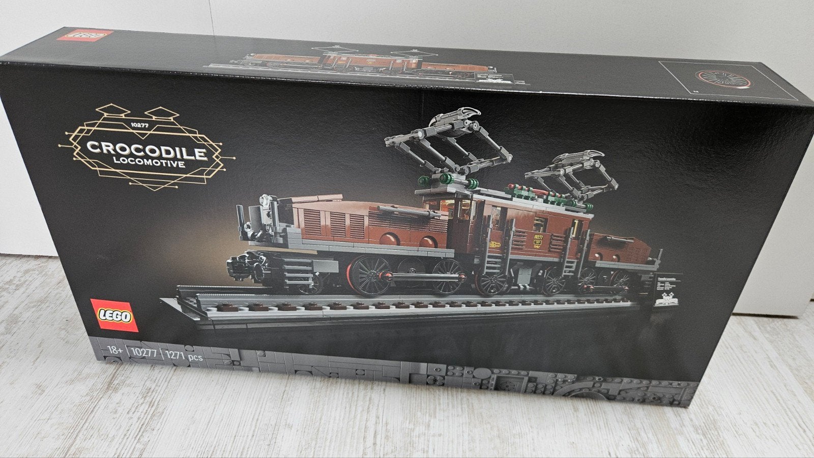 LEGO 10277 Krokodil Locomotief - Nieuw in doos, Overige merken, Nieuw, Ophalen of Verzenden, Gelijkstroom