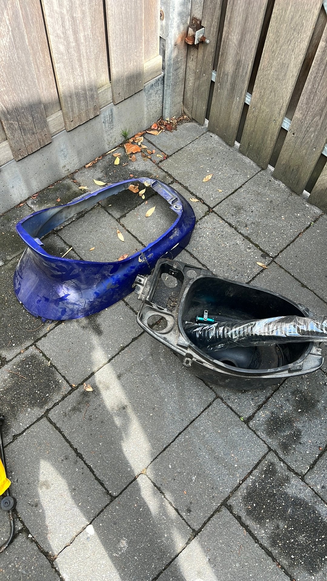 Scooter piaggio 2t onderdelen, Ophalen, Gebruikt, Kap