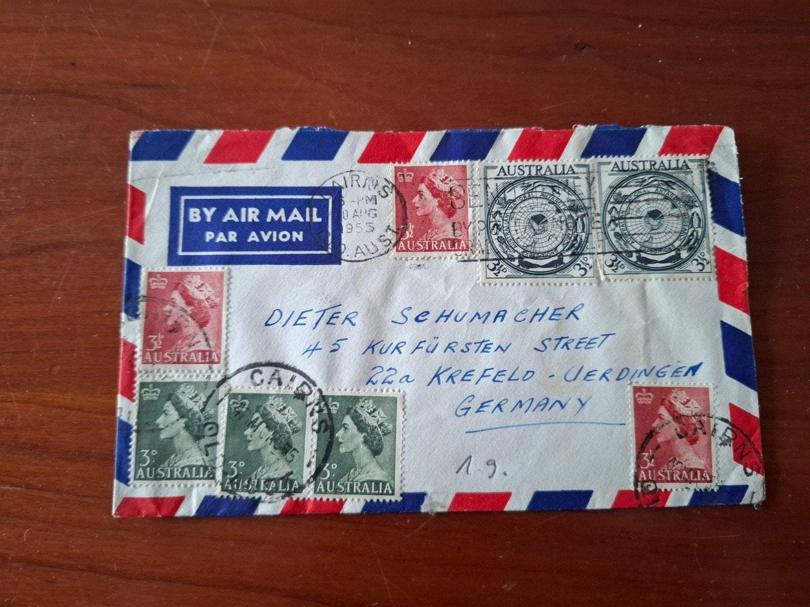 20 diverse enveloppen, zowel nationaal als internationaal, Postzegels en Munten, Brieven en Enveloppen | Buitenland, Ophalen of Verzenden