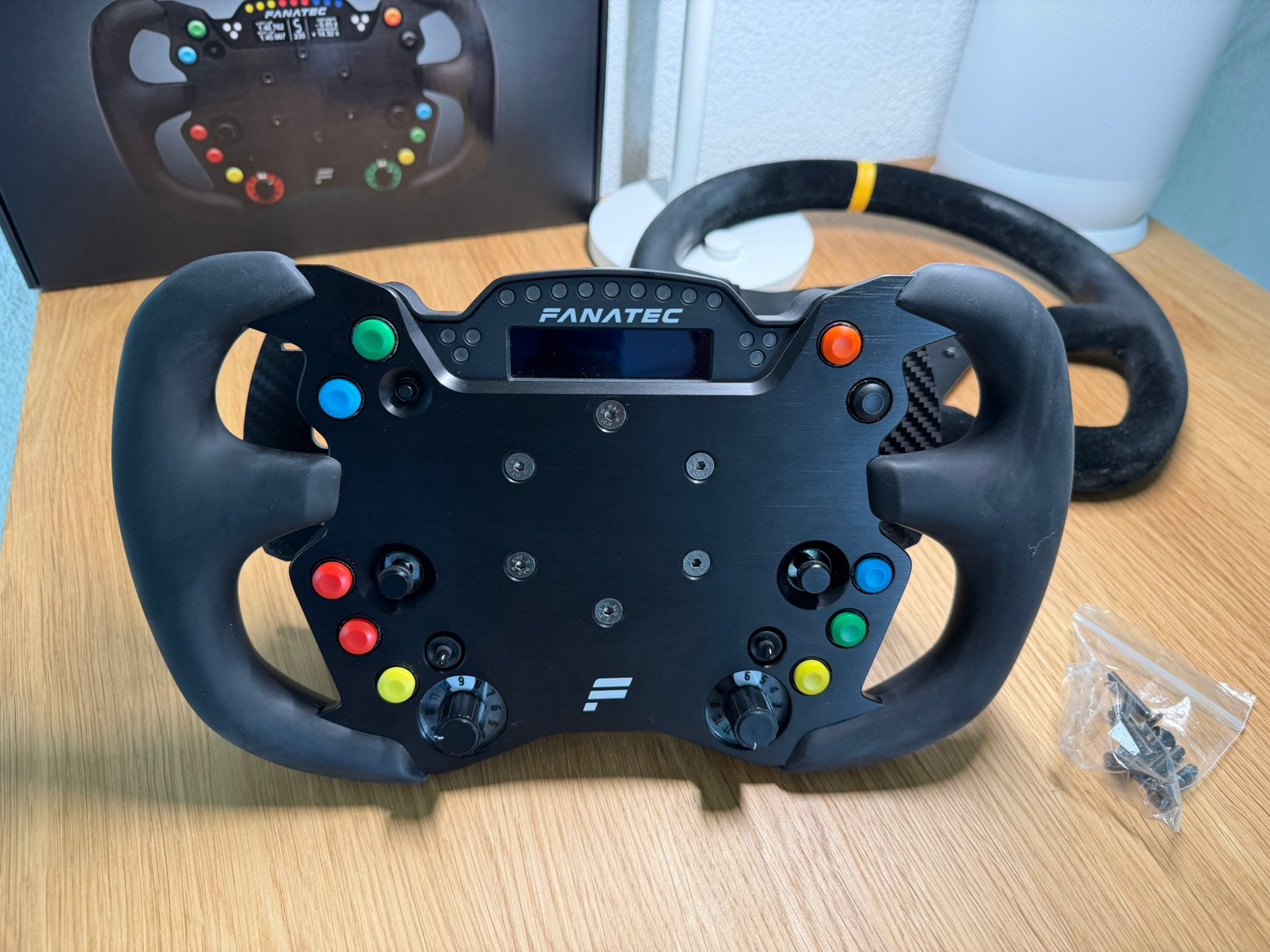 Fanatec Podium GT3 Endurance + QR1 + Porsche Rim, Ophalen, Gebruikt