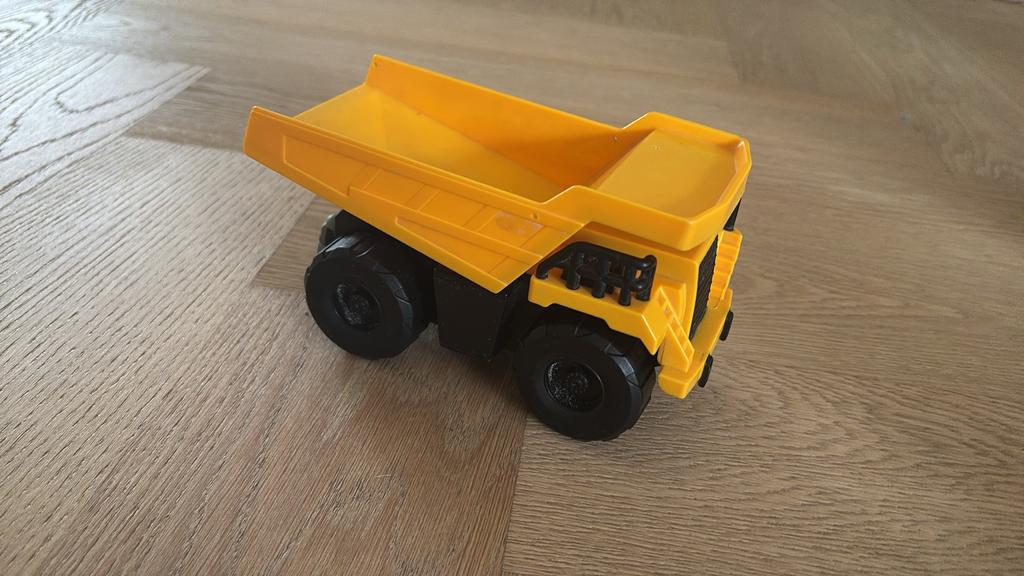 Gele Speelgoed Dumper Truck, Ophalen of Verzenden, Gebruikt, Jongen of Meisje