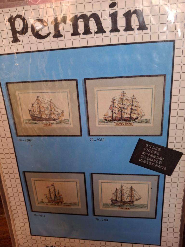 Zeilboot -vasa, Ophalen of Verzenden, Nieuw, Borduurpakket