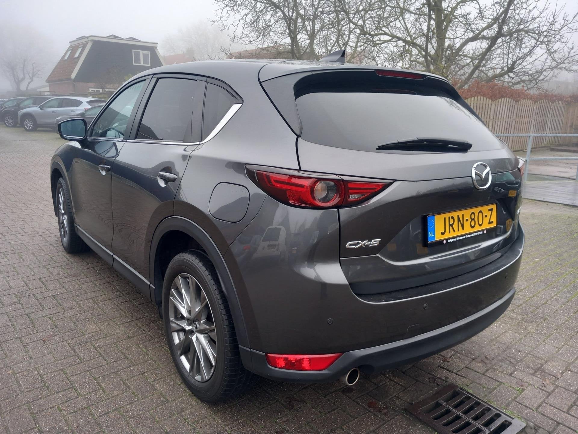 Mazda CX-5 2.5 SkyActiv-G 194 pk automaat head up displ 360, Auto's, 1490 kg, Gebruikt, Euro 6, 4 cilinders