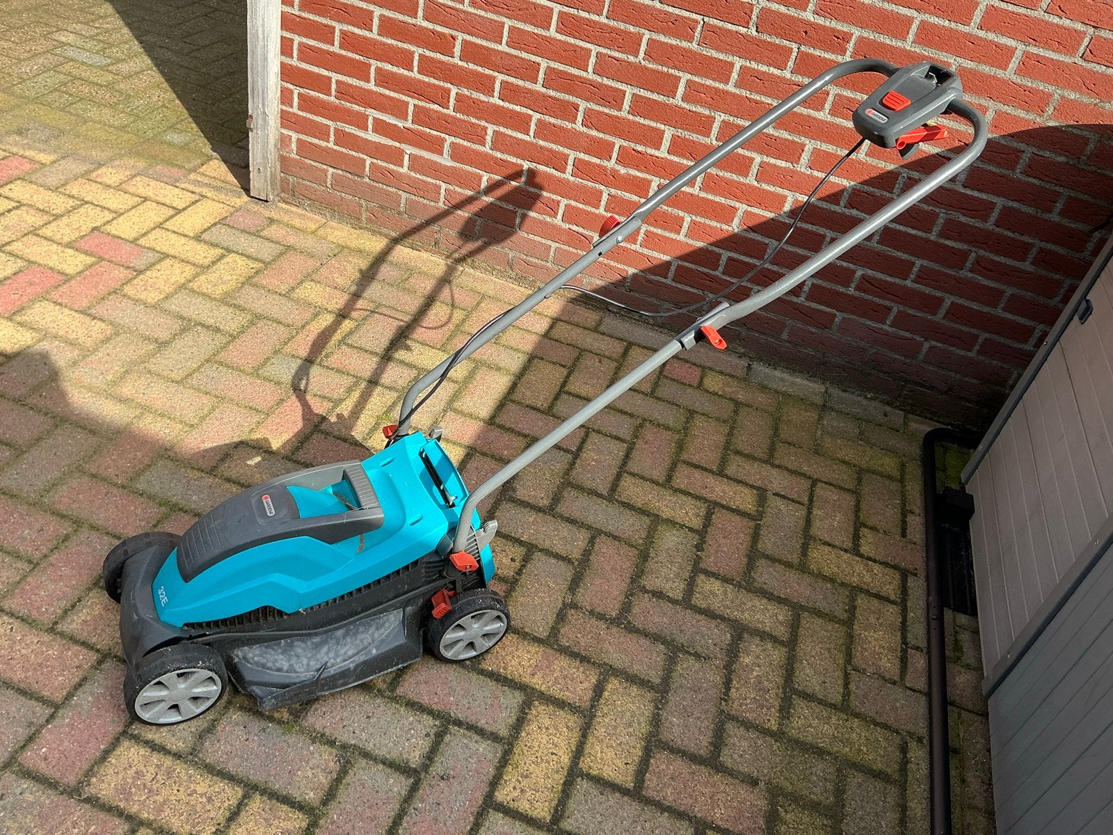 Gardena elektrische grasmaaier - Werkt goed, Tuin en Terras, Ophalen, Gebruikt, Elektrische grasmaaier