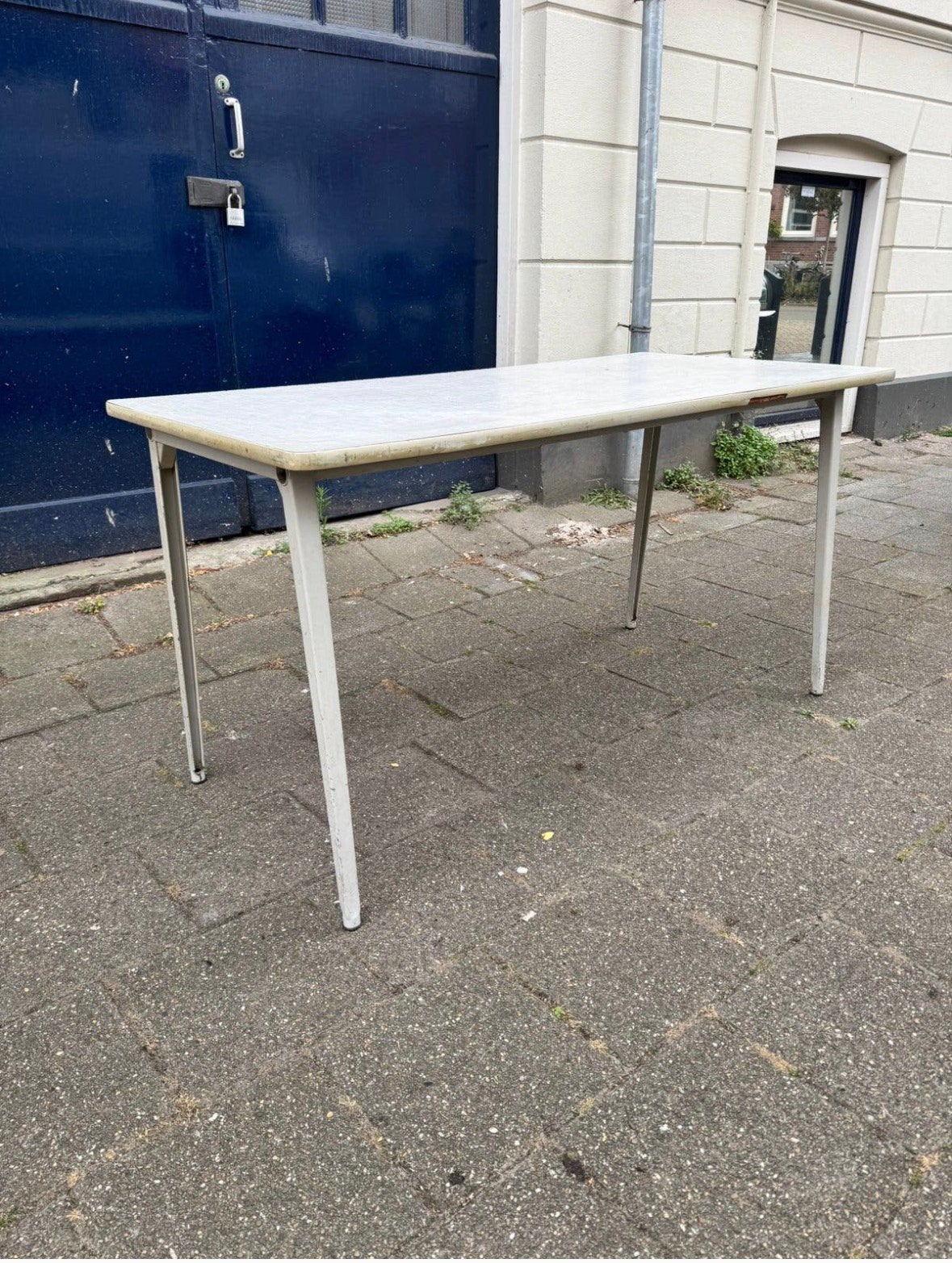 Friso Kramer Ahrend reform vintage tafel onderstel, Ophalen, 100 tot 150 cm, 50 tot 100 cm, Zo goed als nieuw