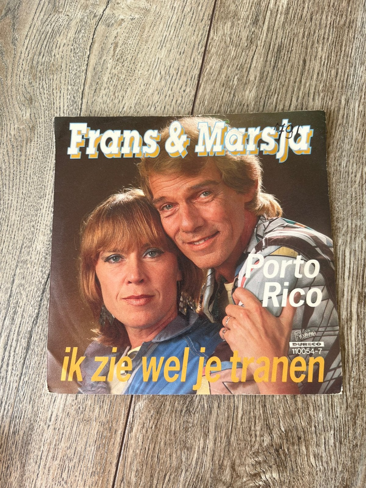 Frans en Marsja - ik zie wel je tranen, Ophalen of Verzenden