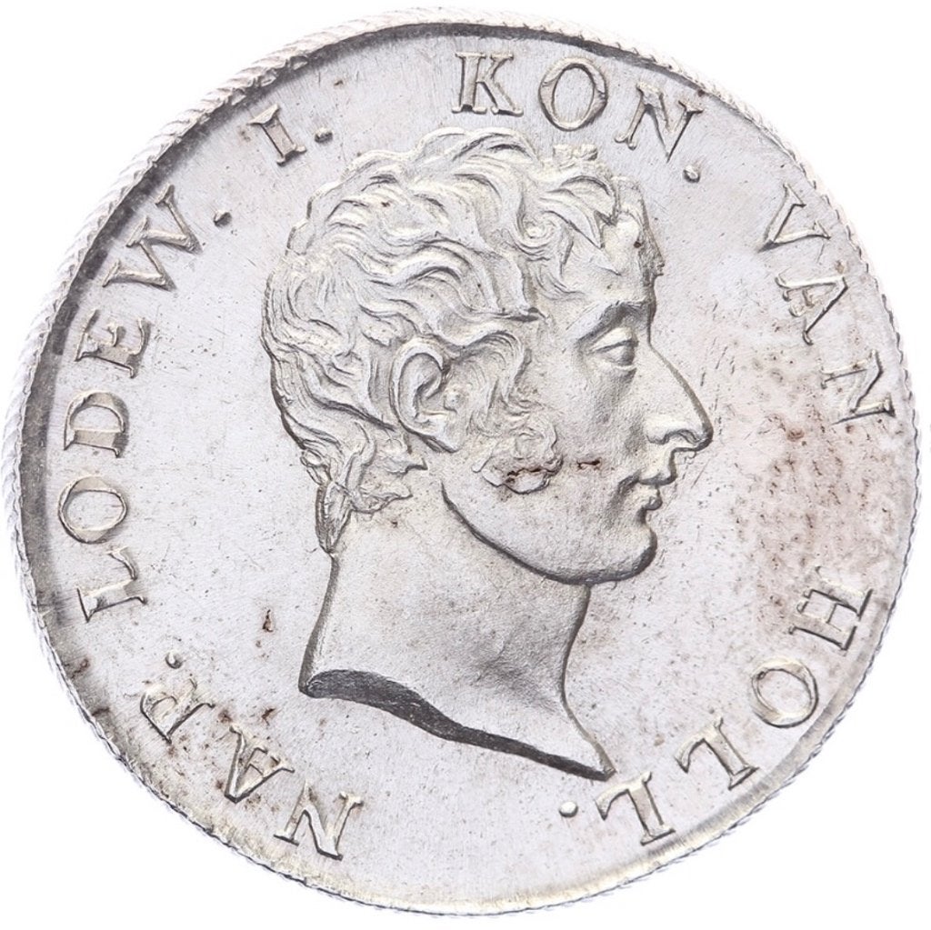 Rijksdaalder of 50 Stuivers 1808 Napoleon Holland/PCGS MS64!, Postzegels en Munten, Munten | Nederland, Vóór koninkrijk, Zilver