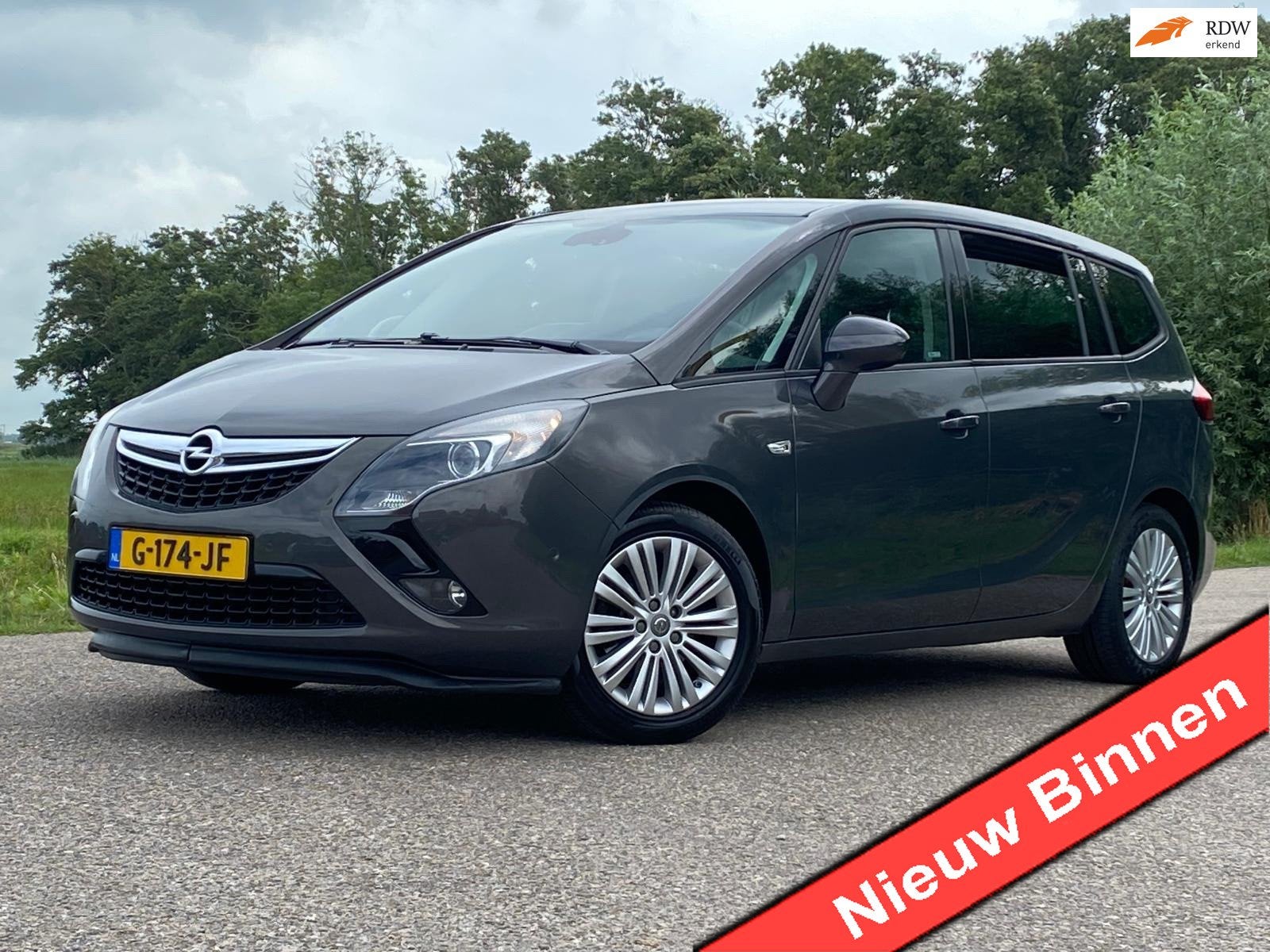 Opel Zafira Tourer 1.4 Edition mpv 7ps. Camera NAVI Airco 14, Auto's, Dealer onderhouden, 4 cilinders, 7 stoelen, Bedrijf