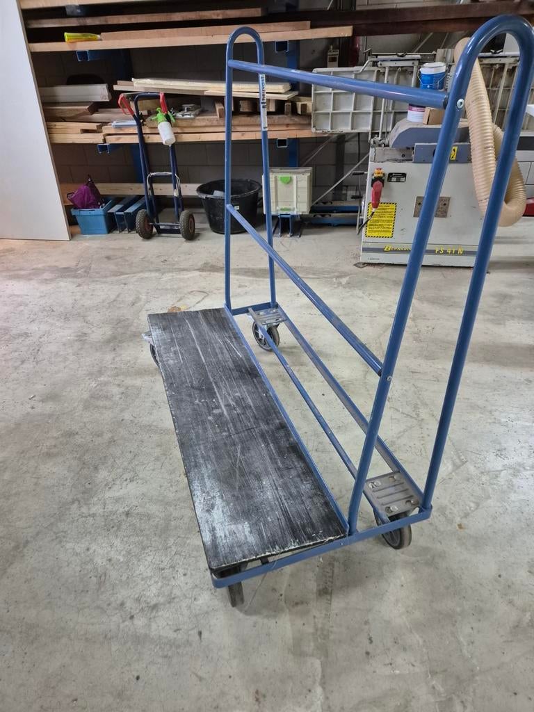 Fetra transportkar glaskar platenkar, 100 liter of meer, Ophalen, Transportkar