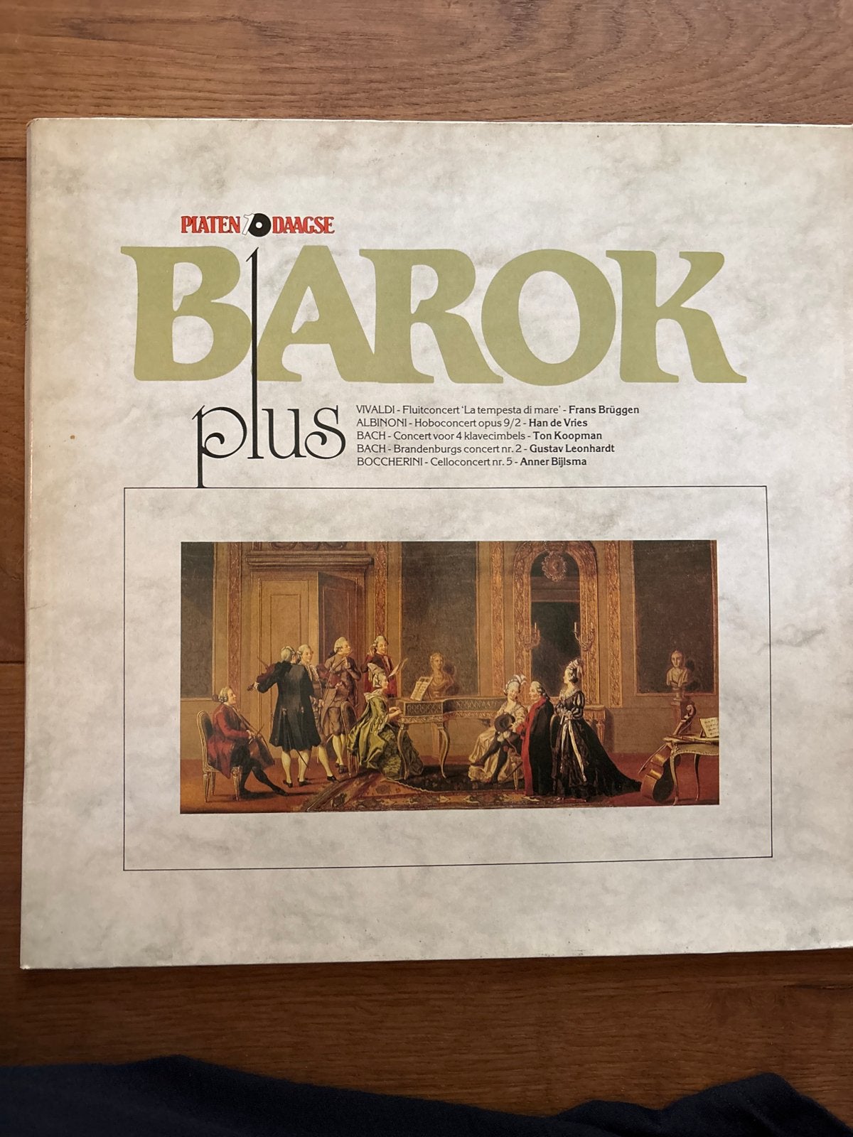 PLATENDAAGSE BAROK plus - Vivaldi, Bach, Albinoni, Boccherin, Gebruikt, Ophalen of Verzenden, Vivaldi, Orkest of Ballet
