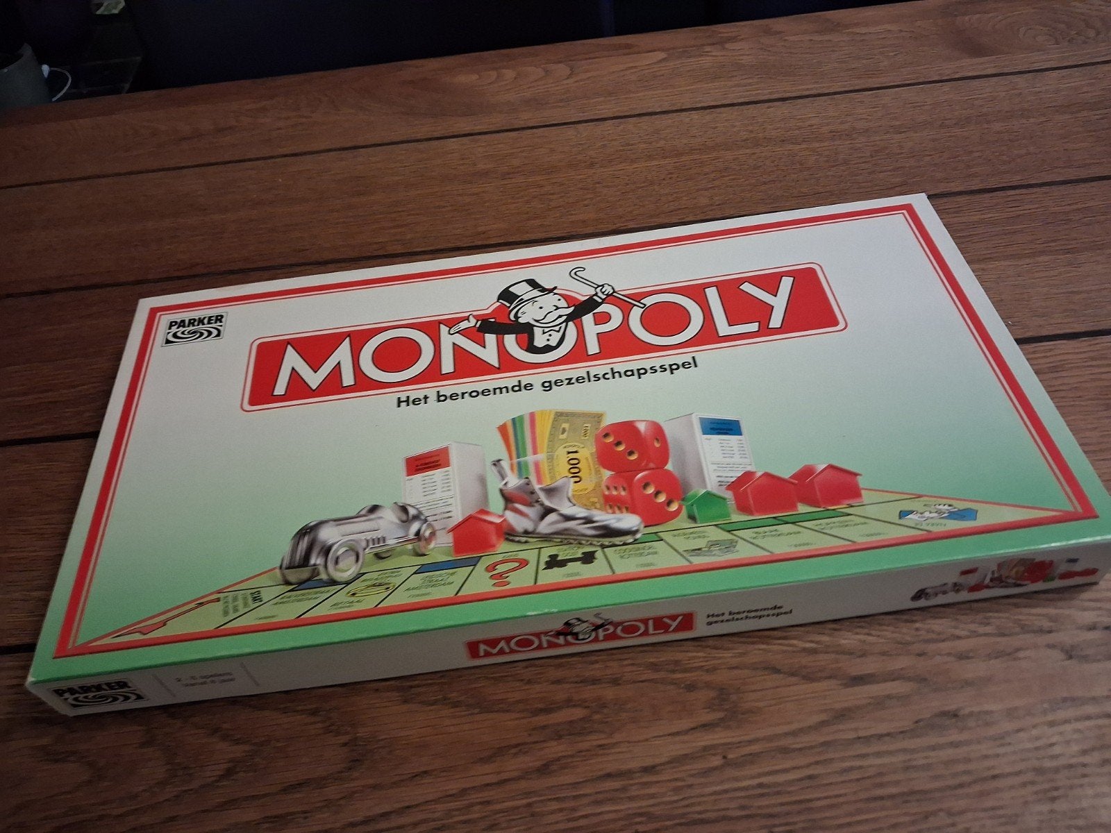 Monopoly Bordspel spel vintage guldens, Drie of vier spelers, Ophalen of Verzenden, Zo goed als nieuw, Parker