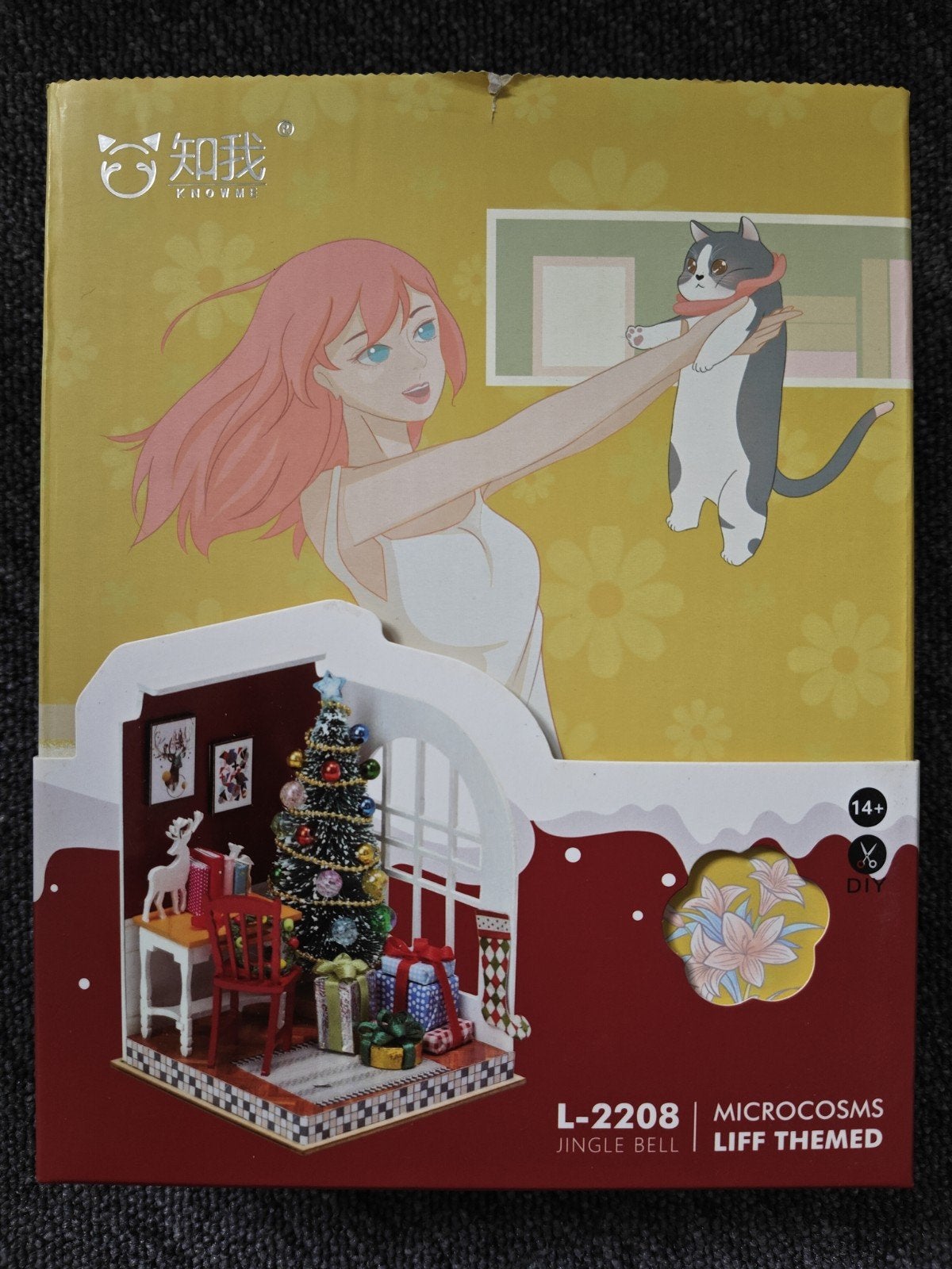 DIY Miniatuur Kersthuisje - Microcosms Jingle Bell, Ophalen of Verzenden, Nieuw