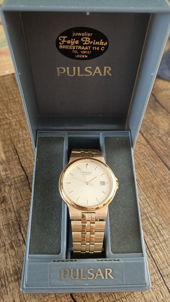 Pulsar horloge, Overige merken, Staal, Staal, Polshorloge