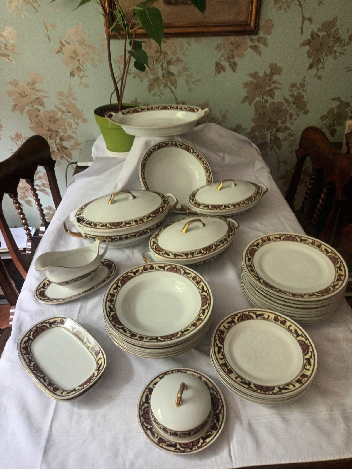 Antiek servies ., Antiek en Kunst, Ophalen