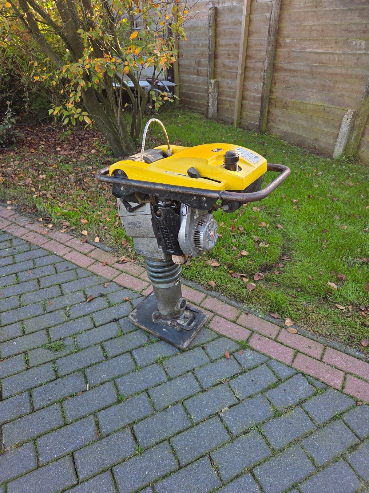 Wacker trilstamper BS50-2, Ophalen, Gebruikt