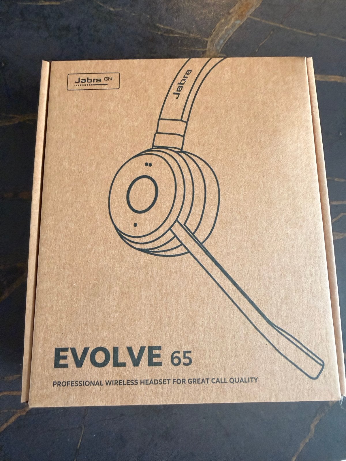 Jabra Evolve 65 Headset - Nieuw in doos, Verzenden, Bluetooth, Nieuw, On-ear