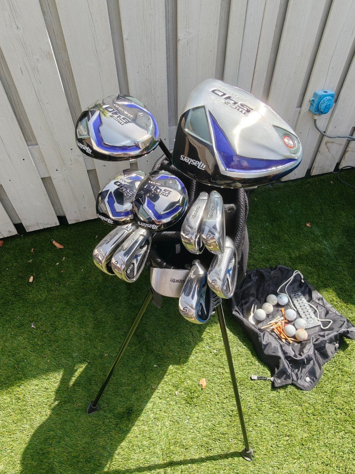 Complete MODERNE golfset heren R.H. NIEUWSTAAT + golftas, Sport en Fitness, Golf, Ophalen of Verzenden, Zo goed als nieuw, Set