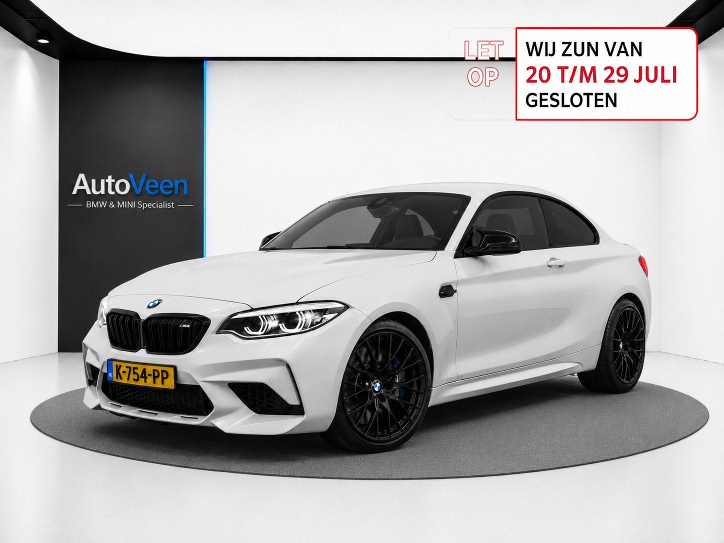 BMW 2-serie Coupé M2 DCT Competition (JMT UITLAAT, H&K AUDI, Automaat, Achterwielaandrijving, Gebruikt, Euro 6