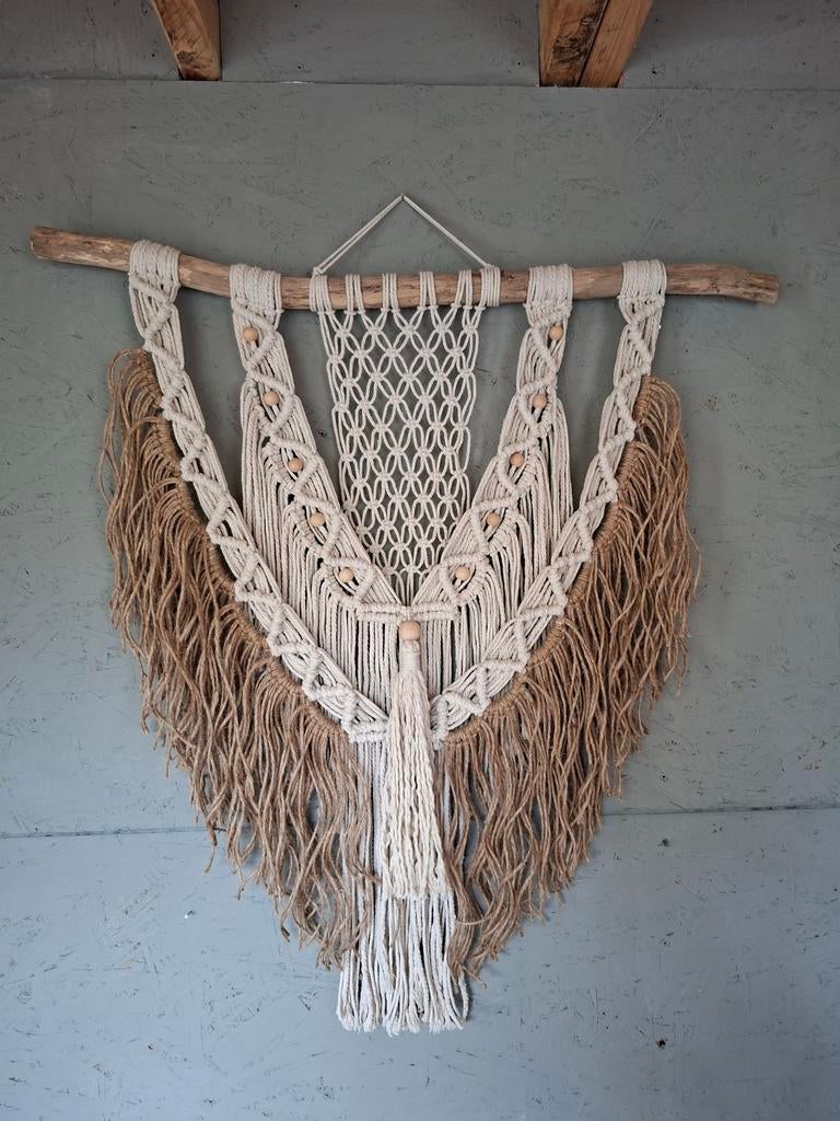 Nieuwe handgemaakte macrame wandkleed, Ophalen of Verzenden, Nieuw