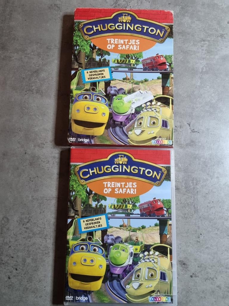 Orig, dvd,2x,CHUGGINGTON, TREINTJES/ROUTE,nederl,Igst! a..., Alle leeftijden, Ophalen of Verzenden, Zo goed als nieuw