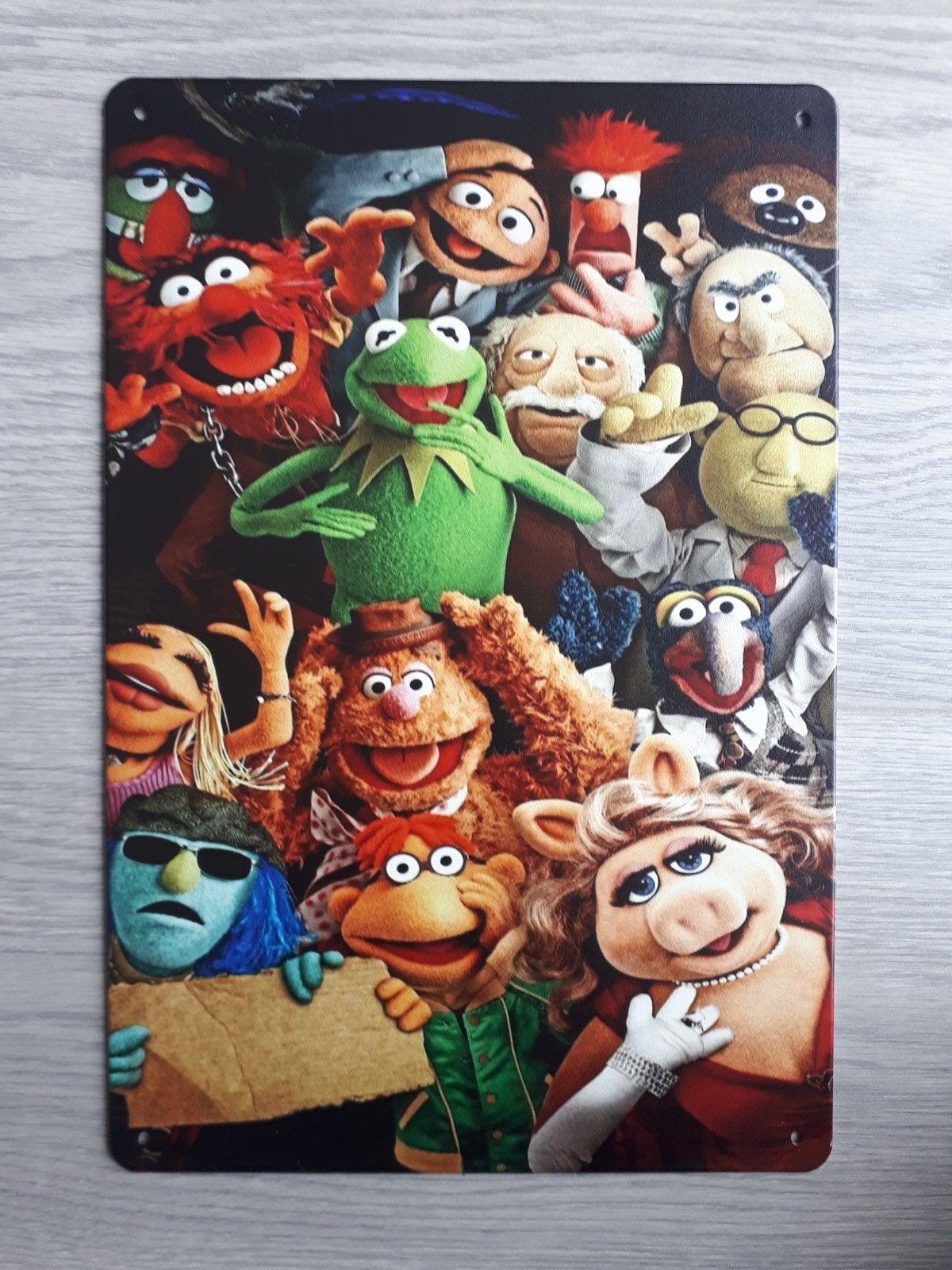 The Muppet Show 20x30 cm Metalen Reclamebord, Ophalen of Verzenden, Nieuw, Reclamebord