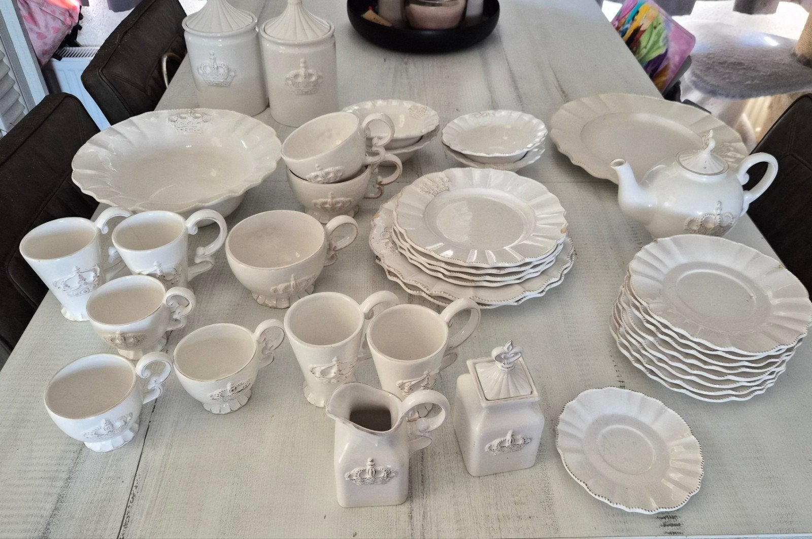Restje lifestyle servies, Ophalen