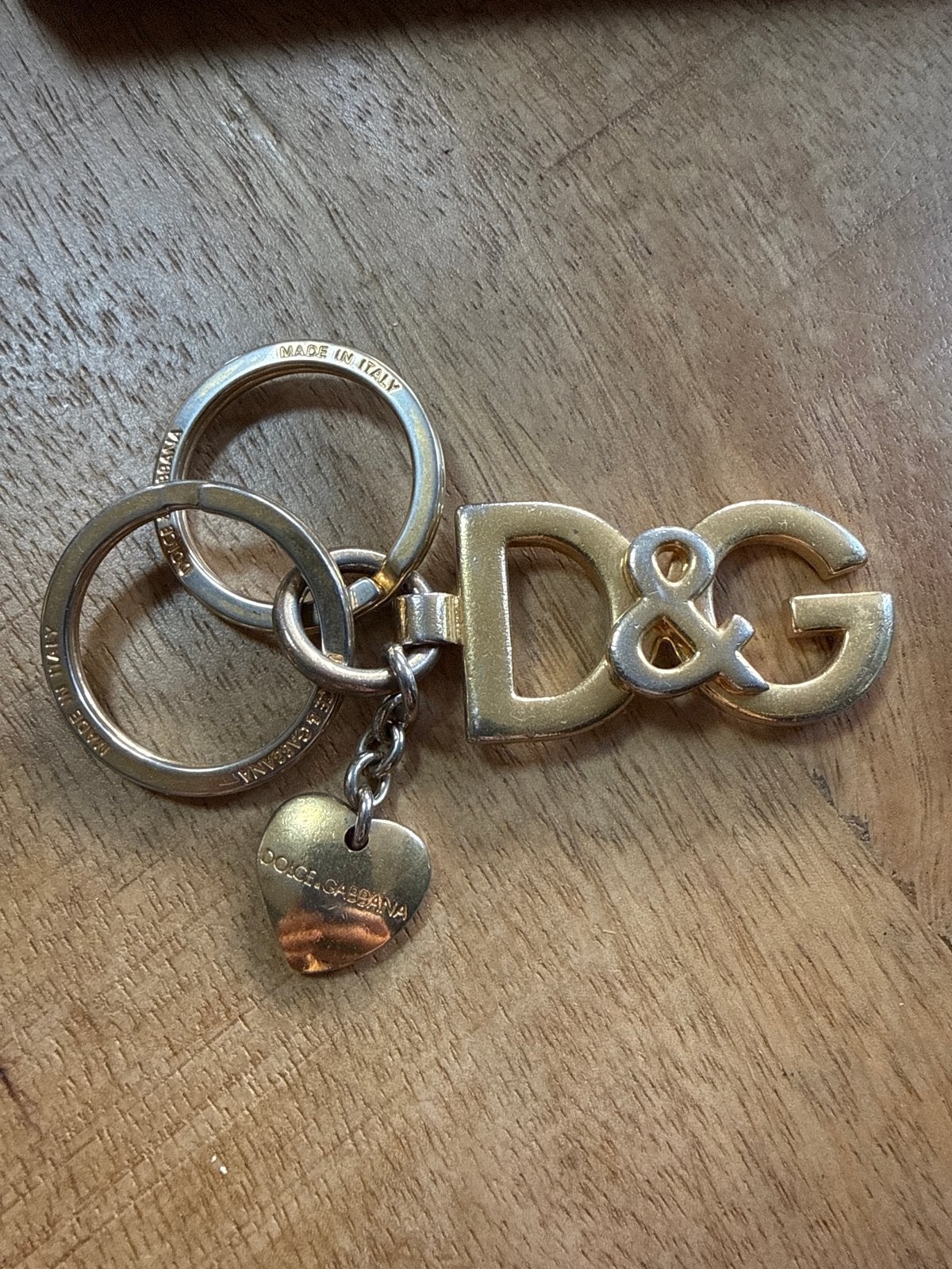 Dolce & Gabbana D&G Sleutelhanger, Ophalen of Verzenden, Gebruikt, Merk