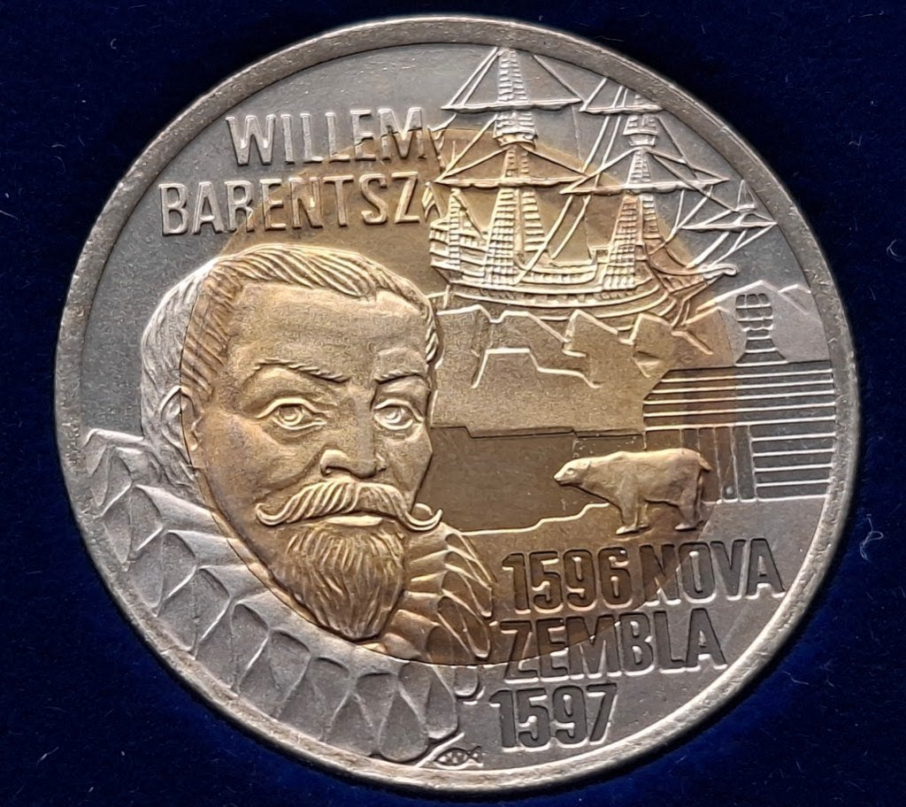 Penning 10 Euro Willem Barentsz - 1996, Verzenden, Overige materialen, Nederland