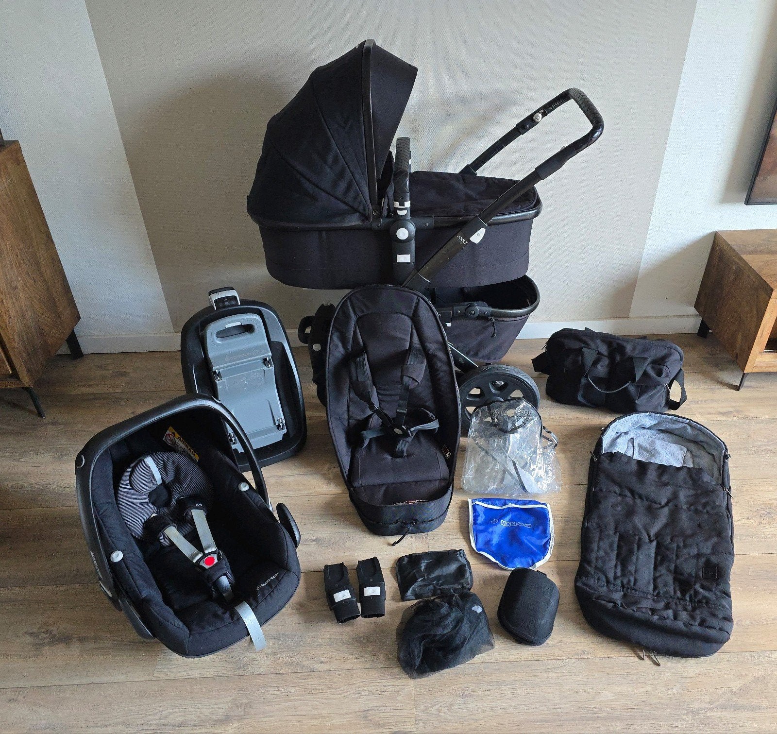 Joolz Geo2 nori briliant Black zwart, Kinderen en Baby's, Kinderwagens en Combinaties, Ophalen, Zo goed als nieuw, Overige merken