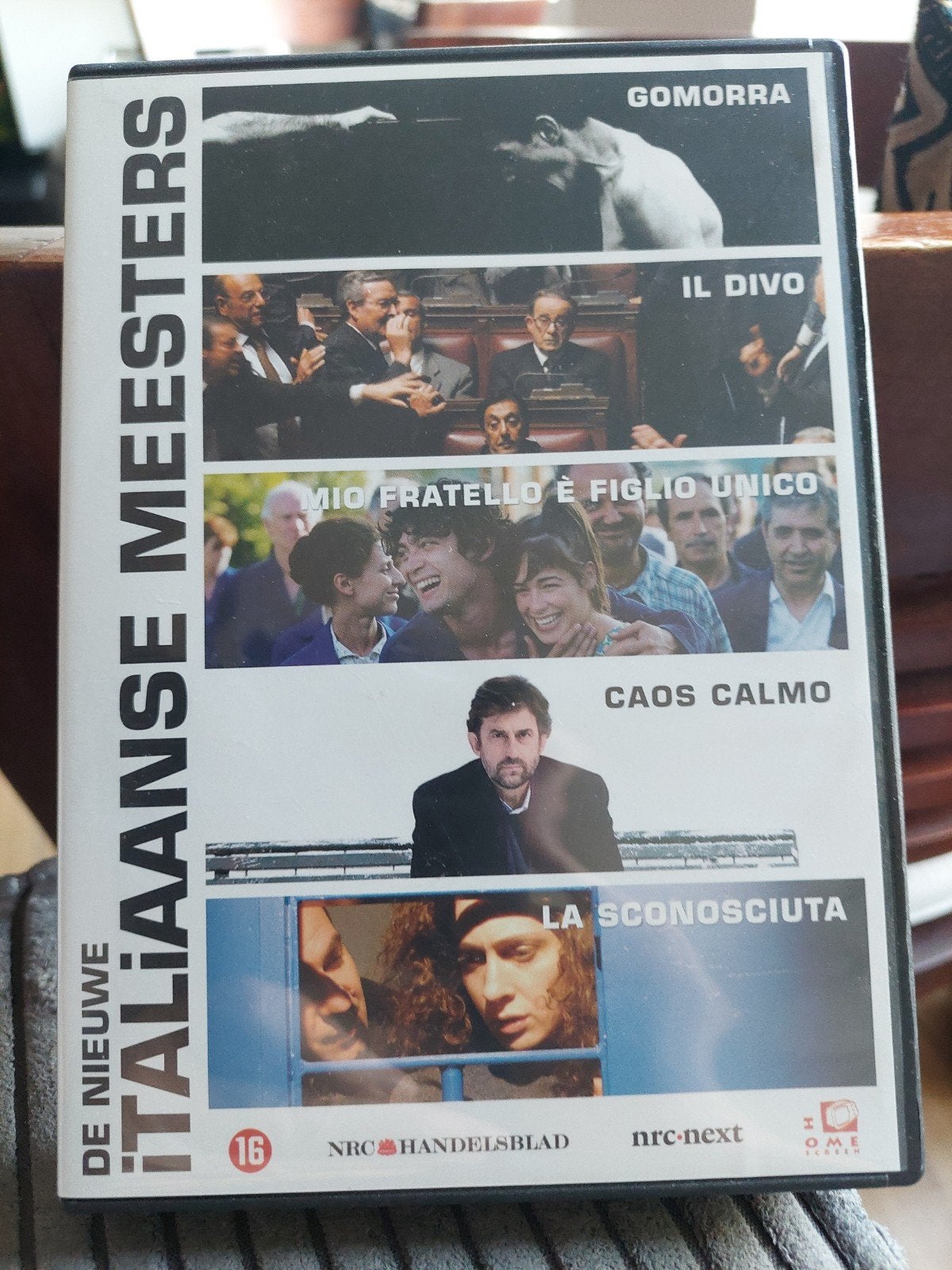 De Nieuwe Italiaanse Meesters DVD - Gomorra, Il Divo e.a., Gebruikt, Vanaf 16 jaar, Nederlands, Ophalen of Verzenden