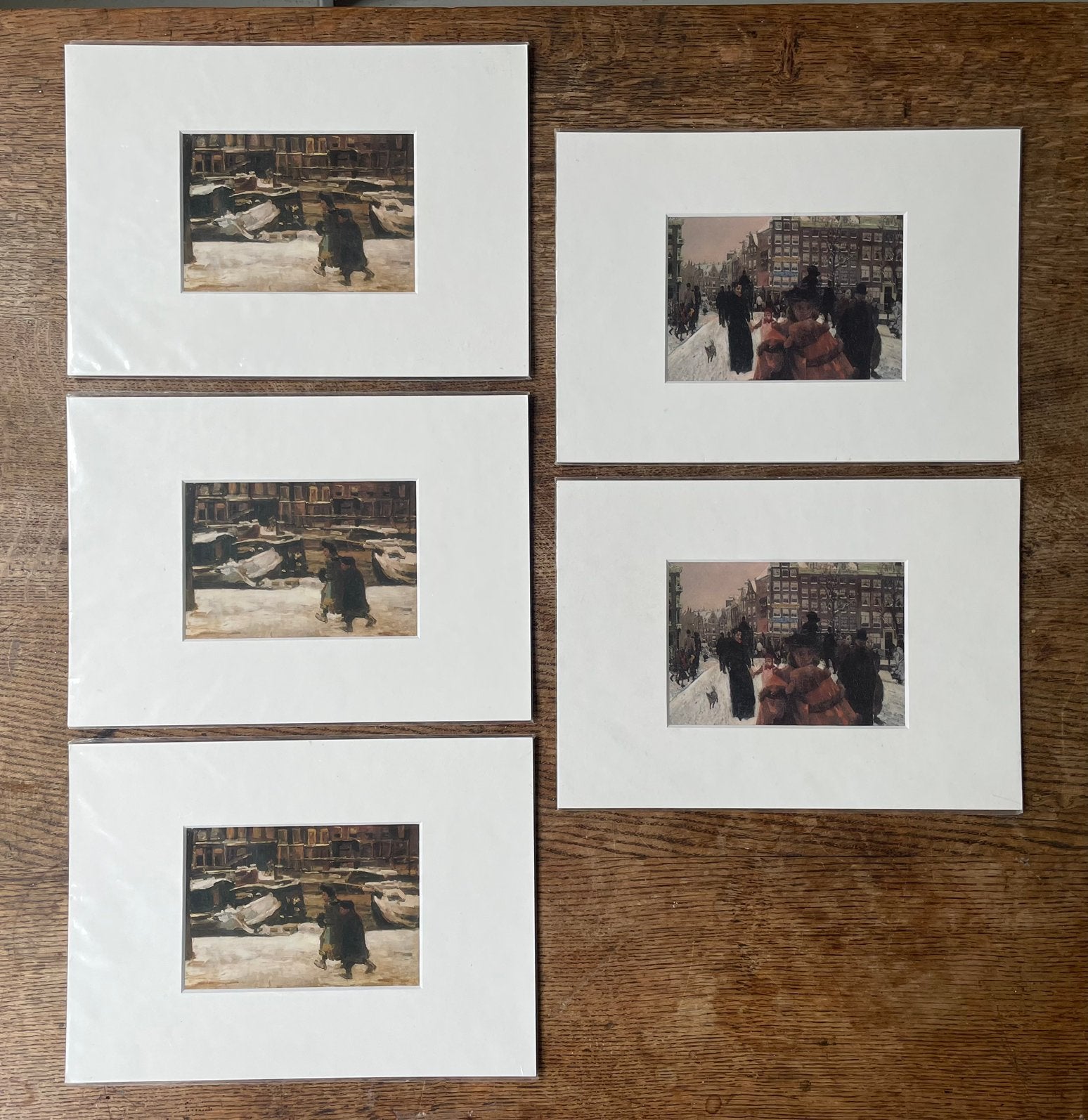 Mooie prenten van George Hendrik Breitner, Ophalen of Verzenden, Voor 1940, Zo goed als nieuw