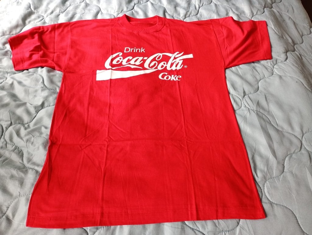 Coca cola T-shirt Maat XL Nieuwstaat, Coca-Cola, Ophalen of Verzenden, Rood, Maat 56/58 (XL)