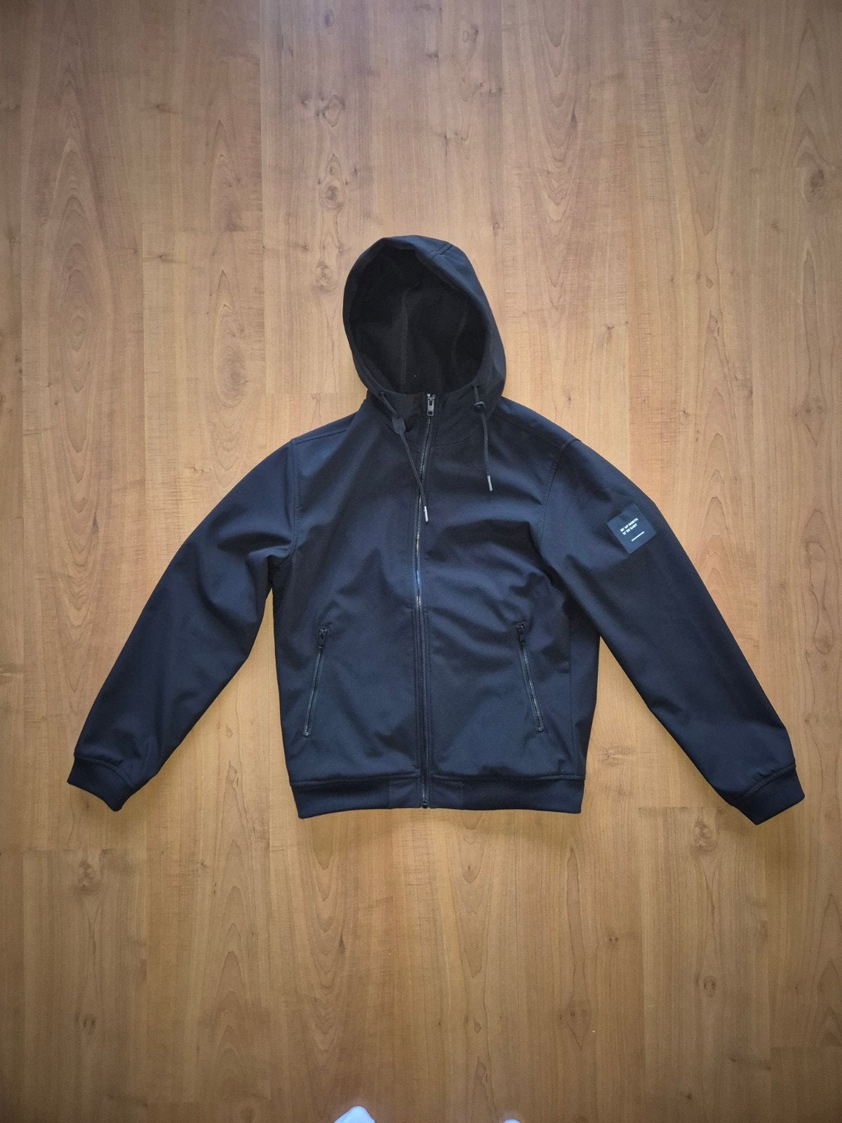 Heren softshell jas zwart van Jack & Jones type jjebasic mtM, JACK&JONES, Maat 48/50 (M), Zwart, Ophalen of Verzenden