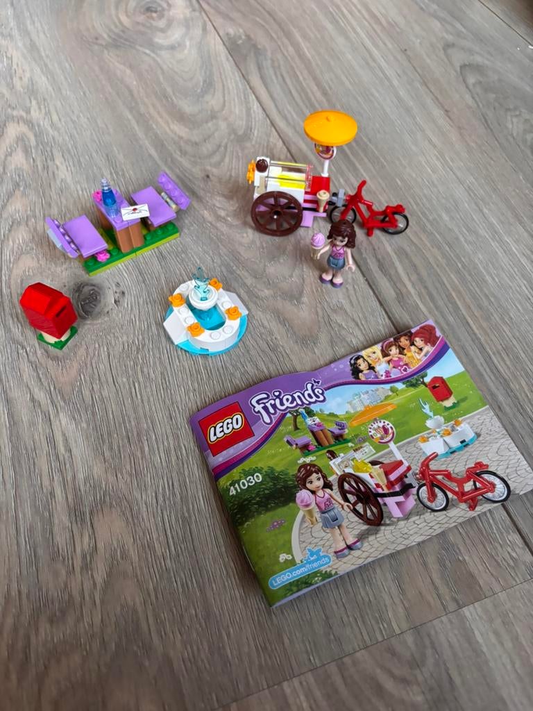 Lego friends ijskar (41030), Ophalen of Verzenden, Zo goed als nieuw, Complete set, Lego