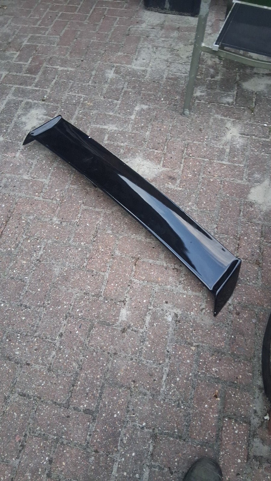 Zwarte spoiler voor auto - Gebruikt, Gebruikt, Achterklep, Ophalen of Verzenden, Achter