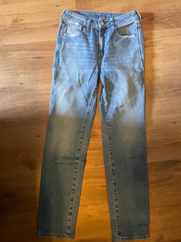 Spijkerbroek broek jeans diesel 25 32 xs, Ophalen of Verzenden, Zo goed als nieuw, Blauw, W27 (confectie 34) of kleiner
