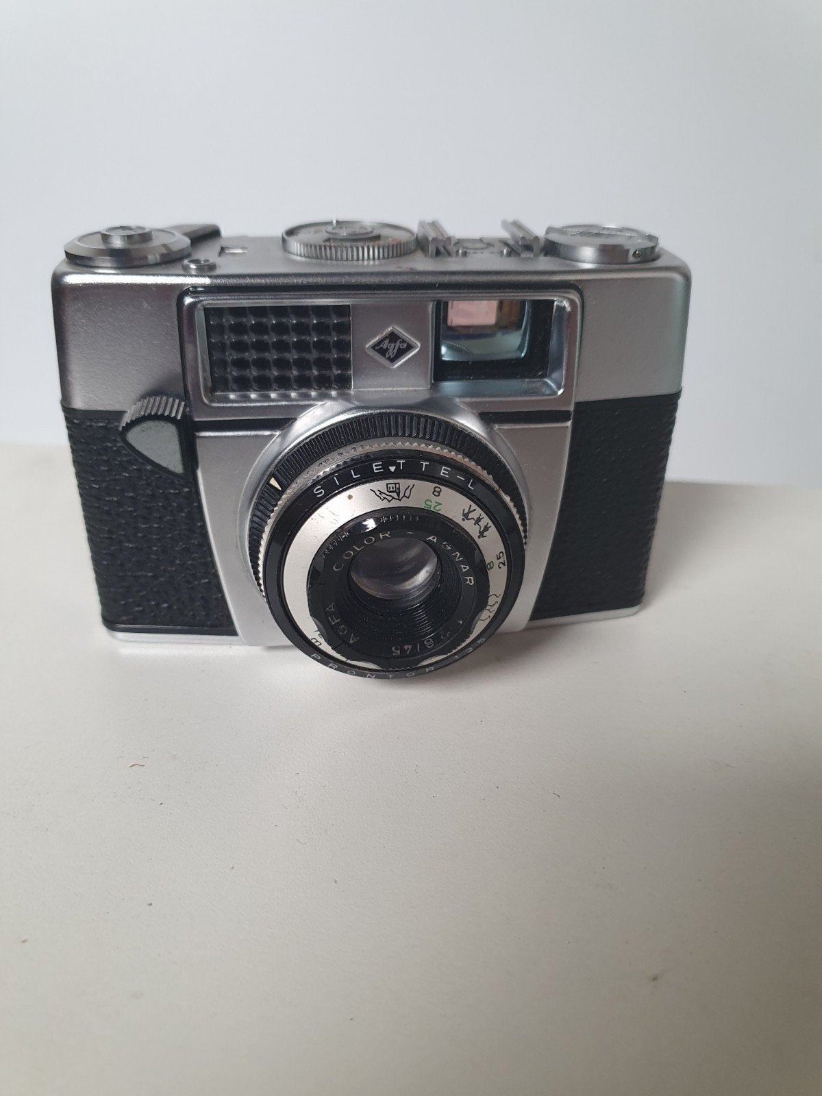 Agfa color agnar, Ophalen of Verzenden, Zo goed als nieuw, Compact, Overige Merken