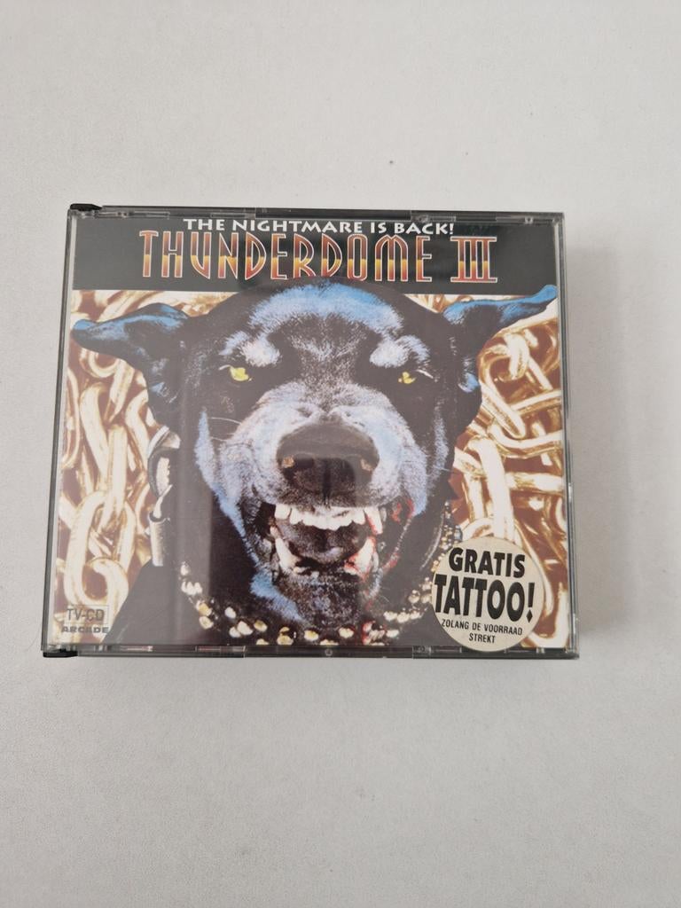 Thunderdome 3 the nightmare is back id&t, Verzenden, Zo goed als nieuw, Disco