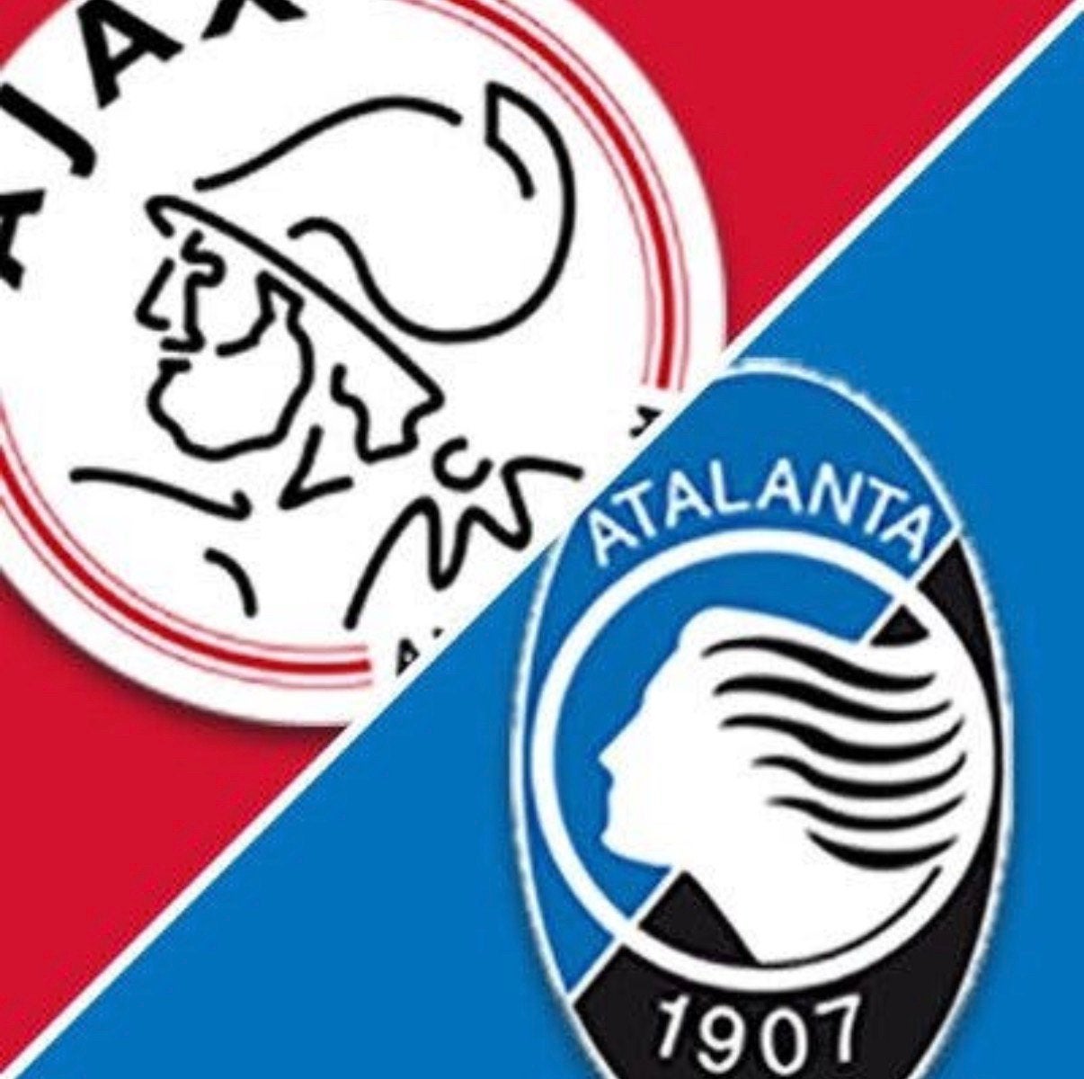 Ajax Atalanta kaarten gezocht, Twee personen