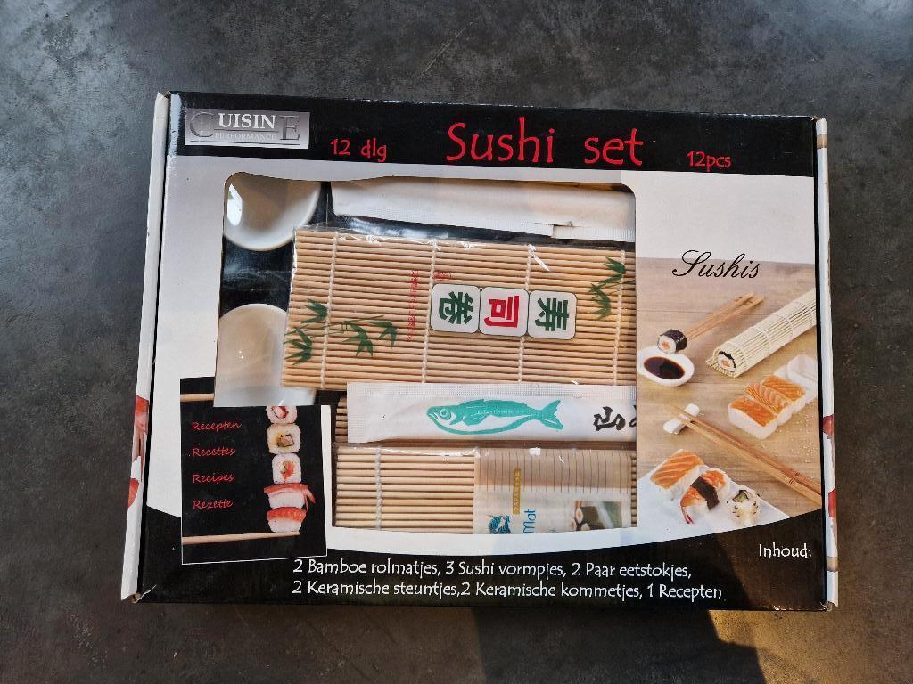 12-delige sushi set nieuw in de doos, Overige materialen, Overige typen, Nieuw, Ophalen of Verzenden